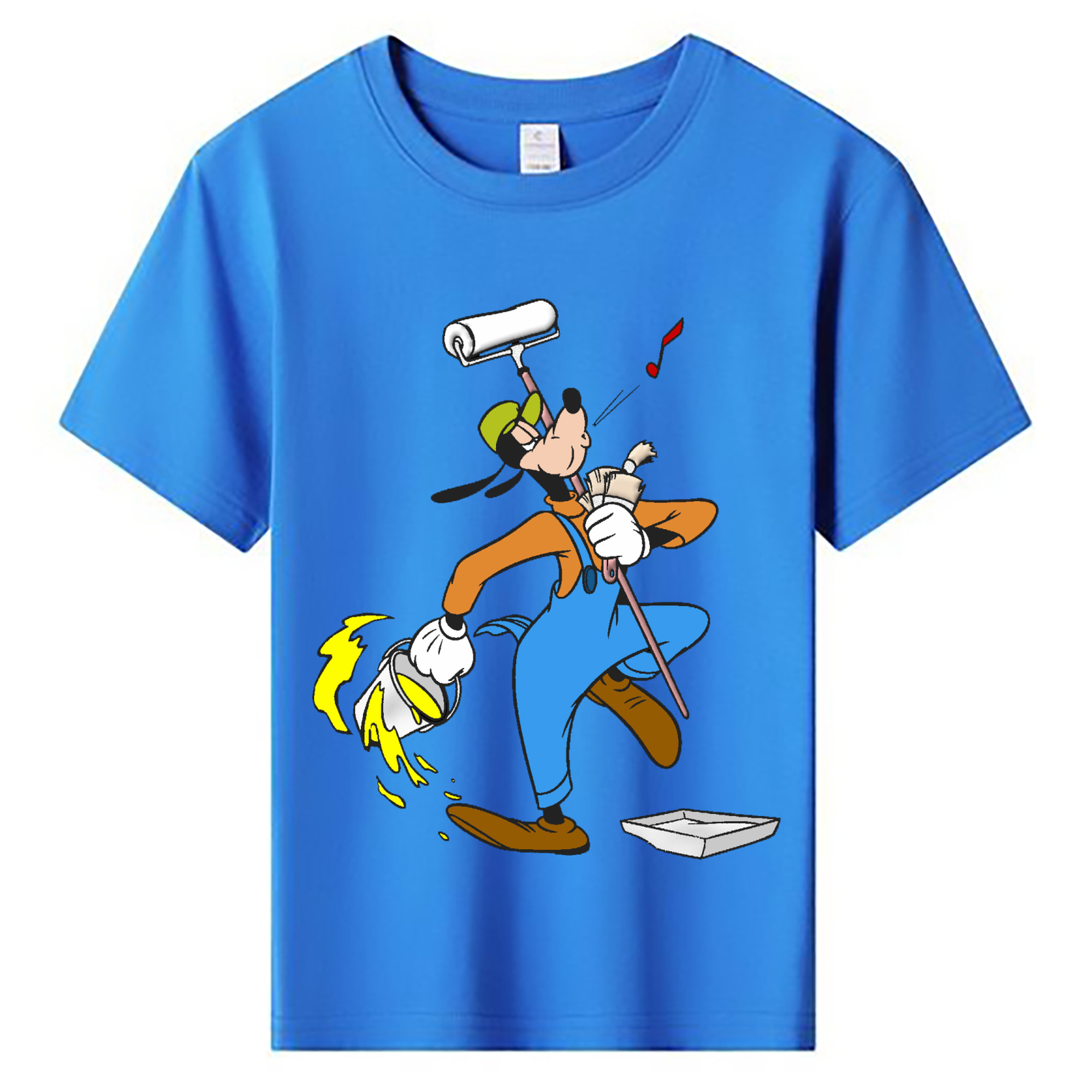 ミッキーマウス Mickey Mouse 綿100％キッズTシャツ（フロントプリント）